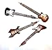 Rock'n Roll Guitar Pen's. Hand Painted Guitarz. Set of 4