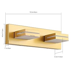 SineRise LED Modern Bathroom Vanity Light Fixtures