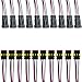 ESUPPORT 3 Pin Way Car Auto Waterproof Electrical Connector Plug Socket Kit with Wire AWG Gauge Marine Pack of 10