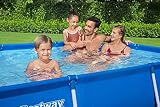 Bestway Steel Pro Metal Frame Swimming Pool Family Above Ground Outdoor Garden view 13