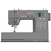 SINGER&reg; 6800C Heavy Duty Computerized Sewing Machine with Accessory Kit | 586 stitch applications, LCD screen, lettering font, mirror imaging, LED light, strong motor, metal frame, 1-step buttonhole