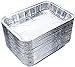 DOBI (30-Pack) Weber Grills Compatible Drip Pans, Bulk Package, Aluminum Foil BBQ Grease Pans, 7.5" x 5" primary