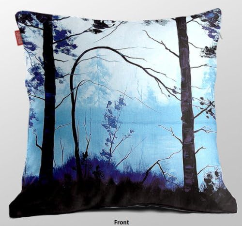 Fablegent Elegant Decorative Throw Pillow / Cushion Cover - Creative Pastoral Style - Forest - FS2