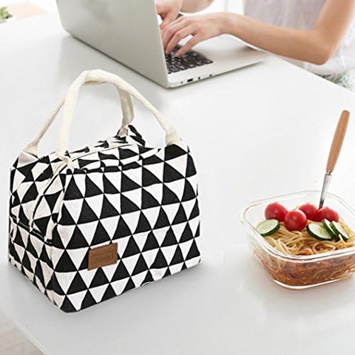 Pasabideak Lunch Boxes for You Fashion Portable Practical Thermal Insulated Tote Picnic Lunch Cool Bag Cooler Box Handbag Pouch