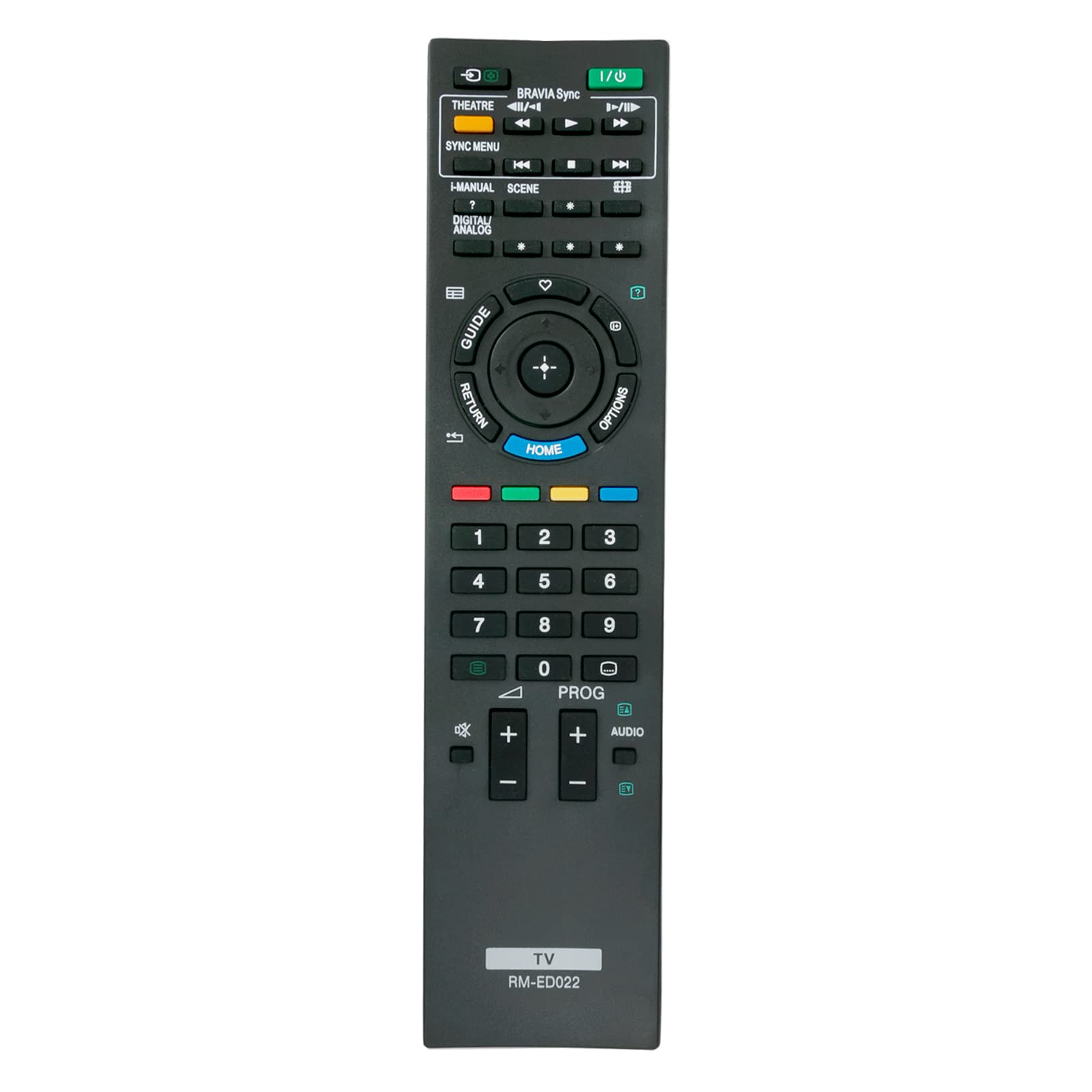 VINABTY RM-ED022 RM-ED035 RM-ED036 Remote Control Replaced Compatible with Sony LCD Bravia TV KDL-32BX400 KDL-40BX400 KDL-26EX301 KDL-32EX301 KDL-32EX401 KDL-37EX401