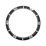 Black Aluminium Insert for Bezel from Scuba Diver