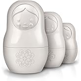 Fred & Friends M-CUPS Matryoshka Measuring Cups, Set of 6, White