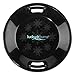 Lucky Bums Snow Kids Plastic Saucer, Black, One Size