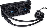 Alphacool Eisbaer Aurora LT240 CPU Digital RGB Water Cooler Black view 2