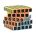 Twister.CK 5x5 Speed Cube Magic Cube Brain Teaser Puzzles with Carbon Fiber Sticker