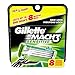 Gillette Mach3 Power Men's Razor Blade Refills, Sensitive, 8 Count (packaging may vary)