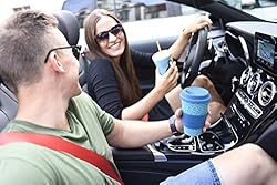 ebos coffee to go mug with silicone lid | Made with