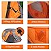 OILEUS XL Instant Pop Up Tents for Camping 5-6 Person Tent with Sky-Window Easyup-Fast Pitch & Fold with 14 Reinforced Steel Stakes & Carrying Bag Ideal for Family Backpacking Hiking