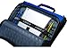 Case-it Universal Zipper Binder | 2-Inch O-Rings, 13-Inch Laptop/Tablet Padded Pocket, 400 Sheet Capacity, Multiple Storage Pockets & Shoulder Strap | School & Office Organizer | LT-007 Blue
