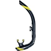 Atomic Aquatics SV1 Contour Snorkel, Black/Yellow