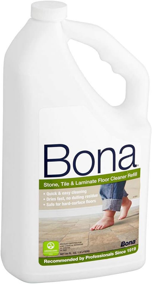 Bona Hard Surface Floor Cleaner Liquid, for Stone Tile, Laminate, LVT Floors, 2.5 Litre Refill, 2.5 Litres - Image 3