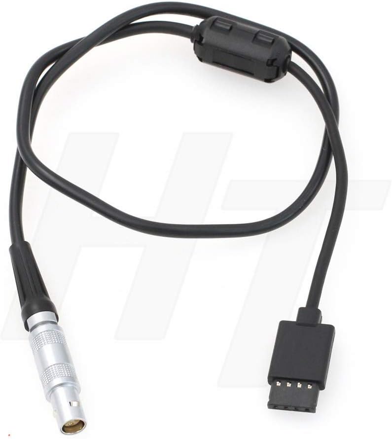 HangTon FFA 4 Pin Power Cable for DJI Ronin-S 12V to Z CAM E2 4K Camera 50cm