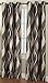No. 918 Intersect Ogee Print Semi-Sheer Grommet Curtain Panel