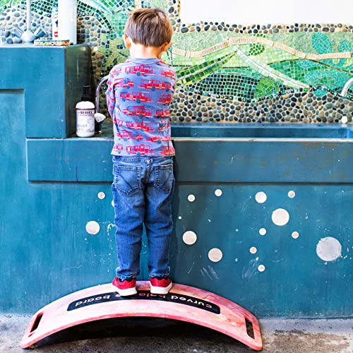 SlideWhizzer Wobble Balance Board for Kids Non Wooden Nugget Couch