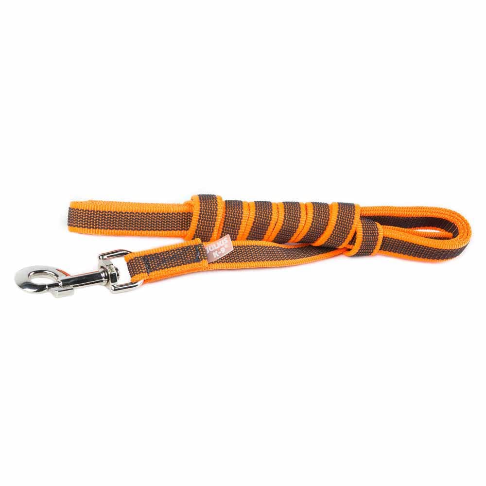 Color & Gray Super-Grip Leash with Handle, 20 mm x 10 m, Orange-Gray