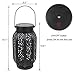MAGGIFT 12 Lumens Hanging Solar Lights Outdoor Solar Lights Retro Hanging Solar Lantern with Handle (1 Pack, Retro Brown)