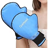 Comfpack Hand Ice Pack Gloves for Pain Relief, 2 Pack Full Hot Cold Therapy Gloves for Arthritis, Gel Ice Pack for Injures, Carpal Tunnel, Swelling, Suregry, Working Hands, Chemotherapy Neuropathy
