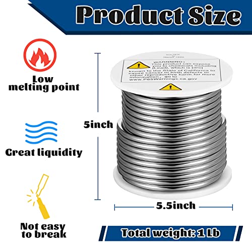 Stained Glass Supplies Solder for Stained Glass Solder 1 Lb Spool and 2 Rolls Electrical