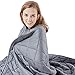 Hypnoser Weighted Blanket (20 lbs, 60''x80'', Queen Size) for Adult | 2.0 Diamond Heavy Blanket | 100% Cotton Material with Glass Beads