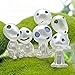 Little Bear Junkers Princess Mononoke Kodama (Tree Spirit) 6 Piece Glow-in-The-Dark Set