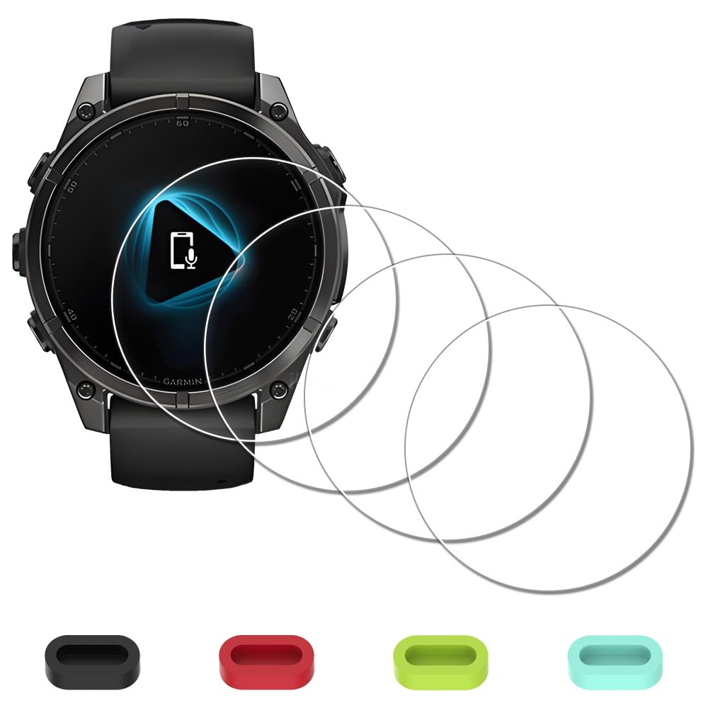 iDaPro [4Pcs Screen Protector for Garmin Fenix 8