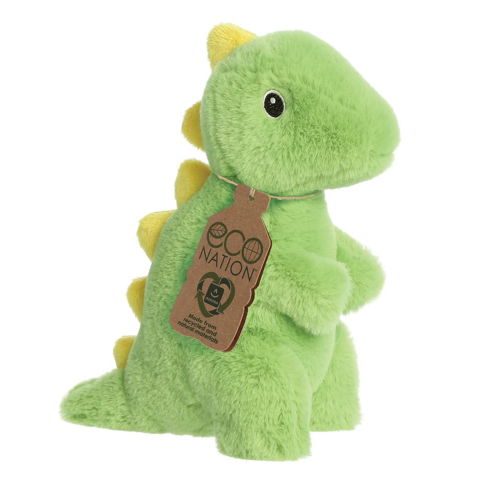 Aurora, 35055, Eco Nation Rexter T-Rex Dinosaur, 8In, Soft Toy, Green