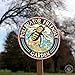 Pollinator Friendly Bee - Garden Sign
