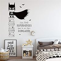 Amazon Com Wall Stickers Wall Paper Real Rushed Batman Superhero
