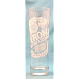 Peroni Beer Nastro Azzurro Frosted Logo 0.4l 8in Single Glass
