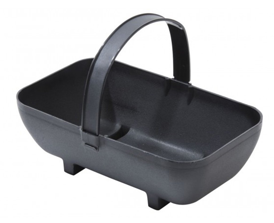 Tierra Garden GP43BLK Small Trug Recycled Plastic Planter, Black โ image 1