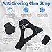 Anti Snore Chin Strap Device by Serene Sleep | Premium 4-in-1 Adjustable Snoring Solution for Men and Women Includes Nose Vents, Sleep Aids.