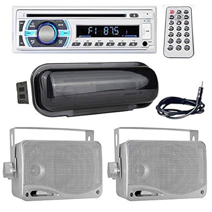 boat radio and speakers
