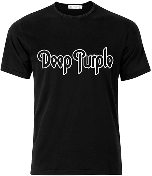 DEEP Purple Band TShirt Black Hard Rock Heavy Metal Music Cotton Official Amazon.co.uk Clothing DEEP Purple Band TShirt Black Hard Rock Heavy Metal Music Cotton Official Amazon.co.uk Clothing