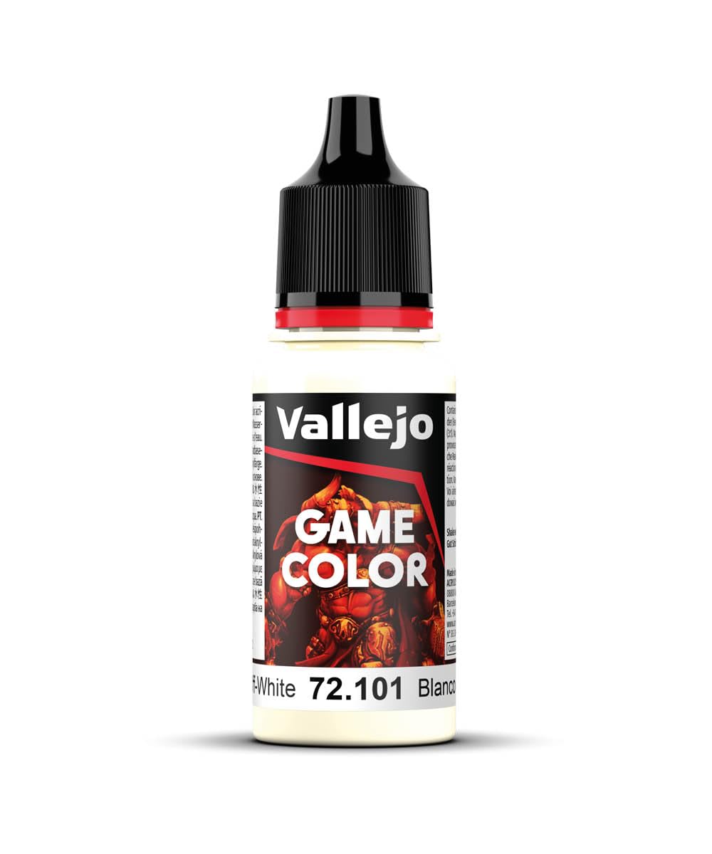 Vallejo Game Color Off White Paint, 17ml