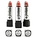 JORDANA LIPSTICK LOT OF 3 - NATURAL NUDE COCO SHADE SET ! MADE IN USA + FREE EARRING by Jordana