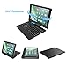 XHutu iPad Wireless Bluetooth Keyboard case.Suitable for iPad 2017/2018/Air/Air 2/Pro 9.7.360°Degree free spin .Have fun in life and work.Ultra-Slim Aviation Aluminum Keyboard case.Piano paint