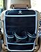 Logiclux Premium Quality Backseat Car Organizer (BLACK)
