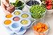 Made-in-USA - Popfex Silicone Egg Bites Mold for Instant Pot Accessories - Fits Instant Pot 5,6,8 qt Pressure Cooker - Reusable Storage Container and Freezer Tray with Lid for Homemade Baby Food