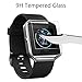 Clearance PEYOU [6PCS] Compatible for Fitbit Blaze Screen Protector Tempered Glass, Premium HD Clear Screen Protector Compatible for Fitbit Blaze SmartWatch, [Bubble-Free] [Scratch-Resistant]