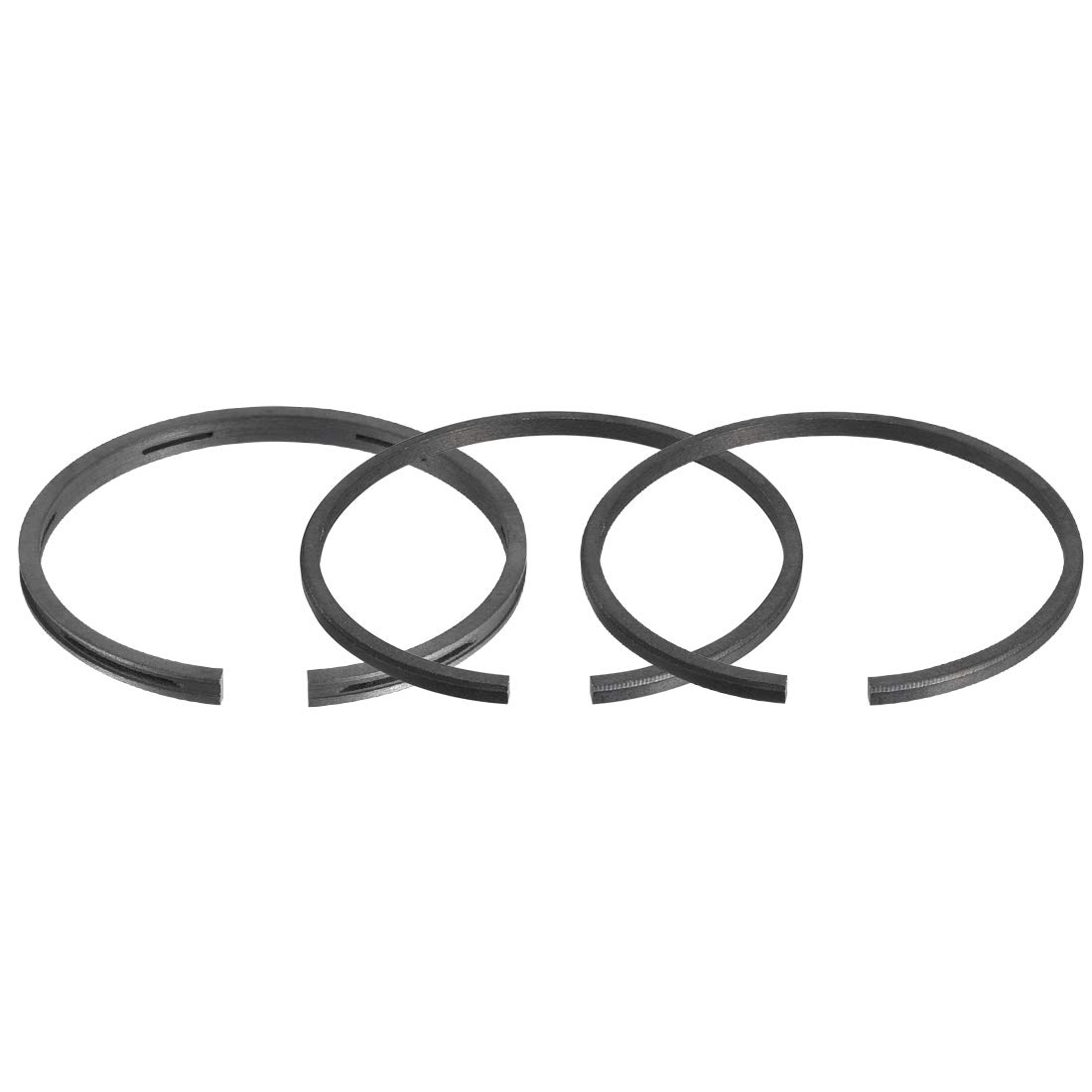 sourcing map Engine Piston Ring Set 48mm Diameter Air Compressor Replacement Parts