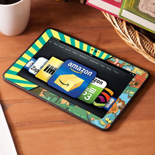 Kindle Fire HD 8.9" Skin Kit/Decal - Futurama: Bender (will not fit HDX models)