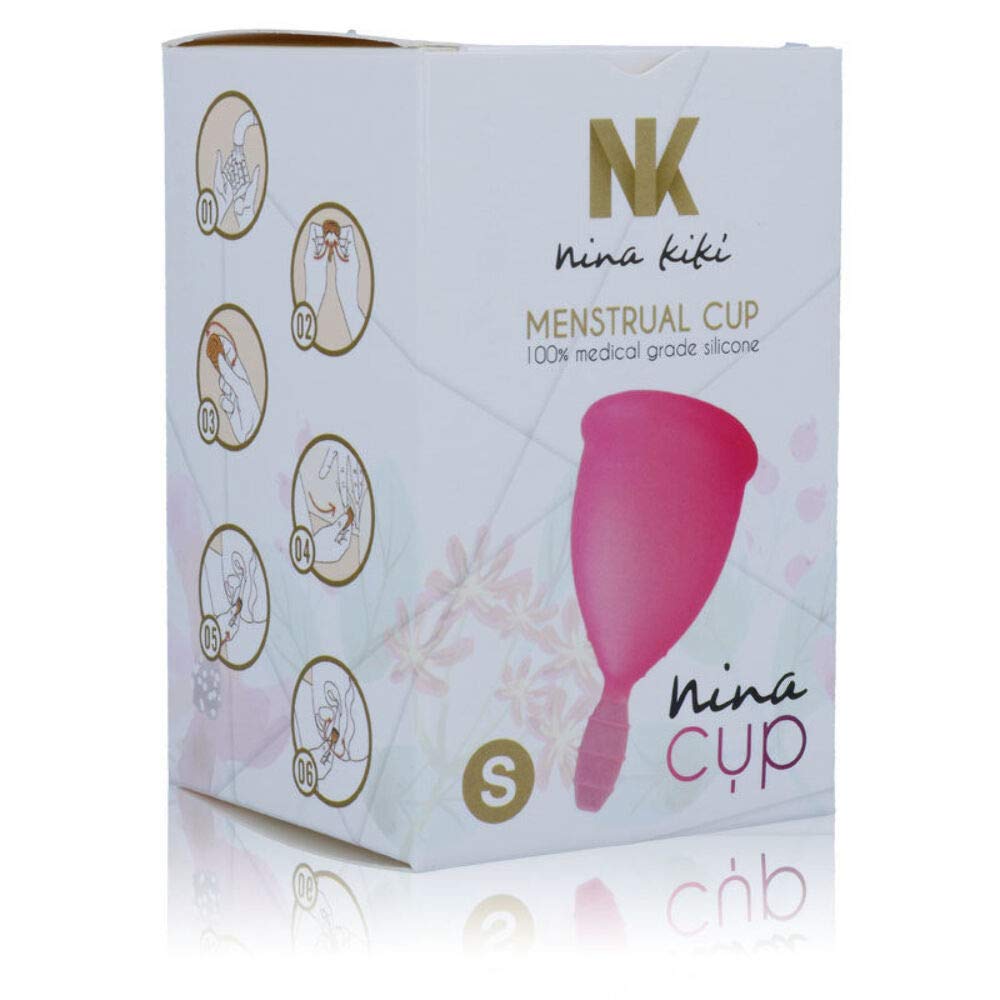 Nina Kikí Menstrual Cup, Size S, Pink – 100 g