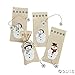 Painted Canvas Snowman Treat Bags (12 Pack) 3 3/4