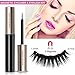 Magnetic Eyeliner and Magnetic Eyelash Kit, Natural Look, Waterproof and Smudge Resistant, Magnetic Lashliner For Use with Magnetic False Lashes (3 Pairs)