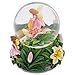 Elanze Designs Fairies Walking on Tiger Lillies 100MM Music Water Globe Plays Tune Waltz of The Flowers